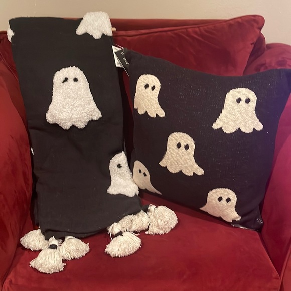 Rachel Zoe & MAGASCHONI HOME Other - HTF Rachel Zoe Ghost Throw and Ghost pillow (Pillow not Rachel Zoe).